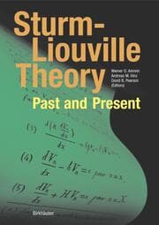 Cover von Sturm Liouville Theory, Past and Present