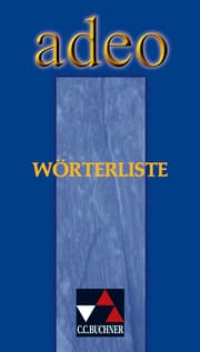 Cover von adeo Wörterliste