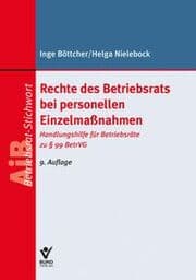 Cover von Rechte des Betriebsrats bei personellen Einzelmaßnahmen
