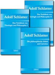 Cover von Kombi-Paket: Adolf Schlatter - Philosophie