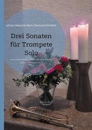 Cover von Drei Sonaten für Trompete Solo