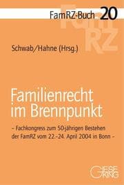 Cover von Familienrecht im Brennpunkt