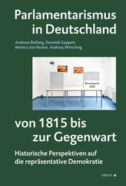 Cover von Parlamentarismus in Deutschland von 1815 bis zur Gegenwart
