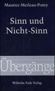 Cover von Sinn und Nicht-Sinn