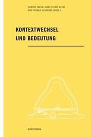 Cover von Kontextwechsel und Bedeutung
