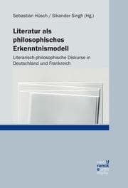 Cover von Literatur als philosophisches Erkenntnismodell