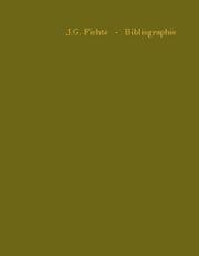 Cover von Fichte-Bibliographie