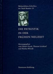Cover von Die Patristik in der Frühen Neuzeit