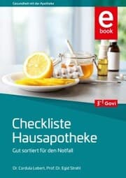 Cover von Checkliste Hausapotheke