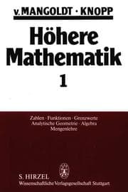 Cover von Höhere Mathematik 1