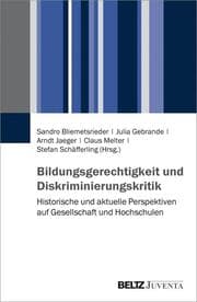 Cover von Bildungsgerechtigkeit und Diskriminierungskritik