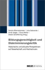 Cover von Bildungsgerechtigkeit und Diskriminierungskritik