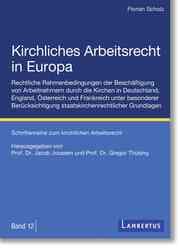 Cover von Kirchliches Arbeitsrecht in Europa