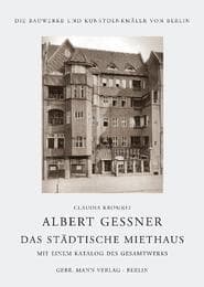 Cover von Albert Gessner - Das städtische Miethaus