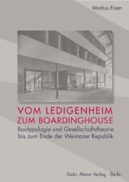 Cover von Vom Ledigenheim zum Boardinghouse