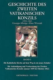 Cover von Geschichte des Zweiten Vatikanischen Konzils (1959-1965) 1