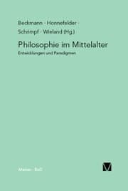 Cover von Philosophie im Mittelalter