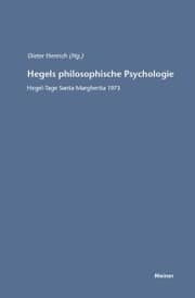 Cover von Hegels philosophische Psychologie