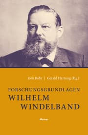 Cover von Forschungsgrundlagen Wilhelm Windelband