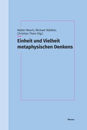 Cover von Einheit und Vielheit metaphysischen Denkens