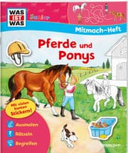 Cover von Mitmach-Heft Pferde und Ponys