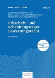 Cover von Erbschaft- und Schenkungsteuer, Bewertungsrecht