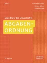 Cover von Abgabenordnung