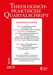 Cover von Psychotherapie und Seelsorge