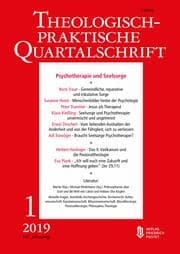 Cover von Psychotherapie und Seelsorge