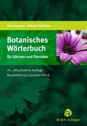 Cover von Botanisches Wörterbuch für Gärtner und Floristen