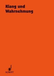 Cover von Klang und Wahrnehmung