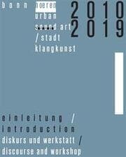 Cover von urban sound art/stadtklangkunst