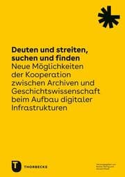 Cover von Deuten und streiten, suchen und finden