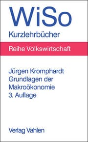 Cover von Grundlagen der Makroökonomie