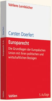 Cover von Europarecht