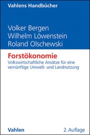 Cover von Forstökonomie