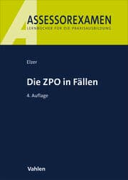 Cover von Die ZPO in Fällen
