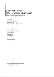 Cover von Familienrecht Albanien