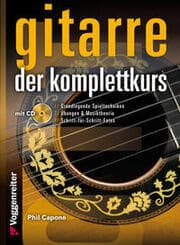 Cover von Gitarre - Der Komplettkurs