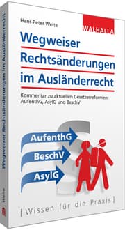 Cover von Wegweiser Rechtsänderungen im Ausländerrecht