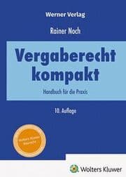 Cover von Vergaberecht kompakt
