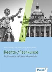 Cover von Rechtsanwalts- und Notarfachangestellte