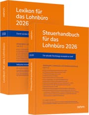 Cover von Buchpaket Lexikon für das Lohnbüro und Steuerhandbuch 2026