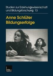 Cover von Bildungserfolge