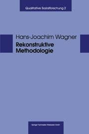 Cover von Rekonstruktive Methodologie
