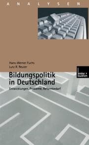 Cover von Bildungspolitik in Deutschland