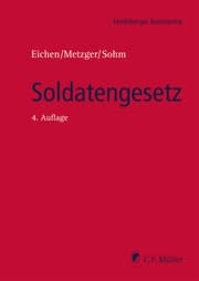 Cover von Soldatengesetz