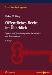 Cover von Öffentliches Recht im Überblick