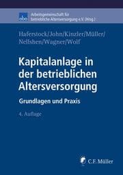 Cover von Kapitalanlage in der betrieblichen Altersversorgung