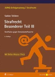 Cover von Strafrecht Besonderer Teil III